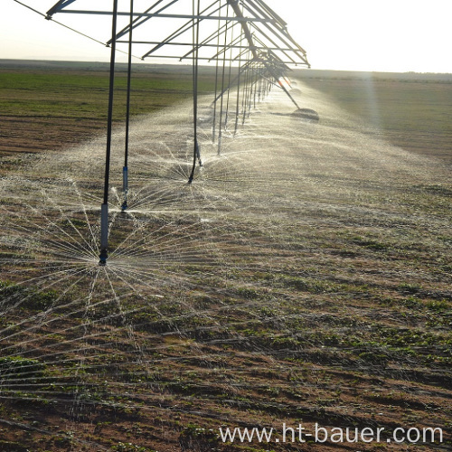 Large coverage center pivot irrigation system